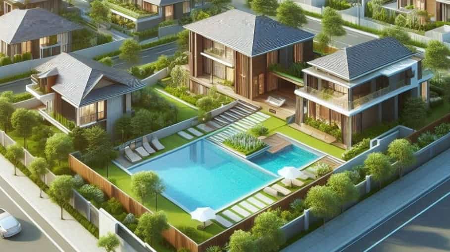 Land with residential use in Sanger Rasht